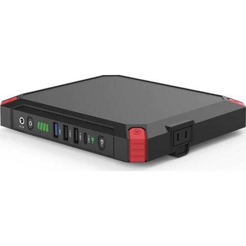 S88 Pocket Size 80W Solar Generator 24000mAh Power Outdoors QC3.0 18W Portable Power Gasoline Generator