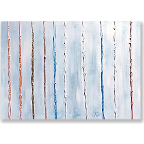 100% Hand-painted Abstract No Frame Textured Oil Painting Artwork Canvas Picture Wall Decoration Dropship Panel Art For Home