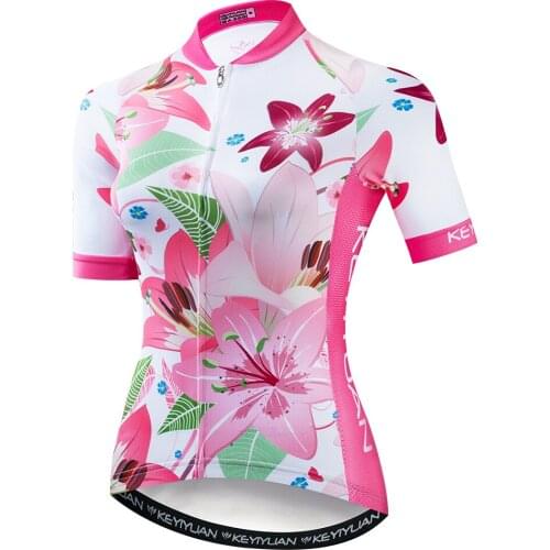KEYIYUAN2021 New Summer Cycling Jersey Short Sleeve Breathable Full Zip Jacket MTB Blusa Ciclismo Maillots Camisa Time