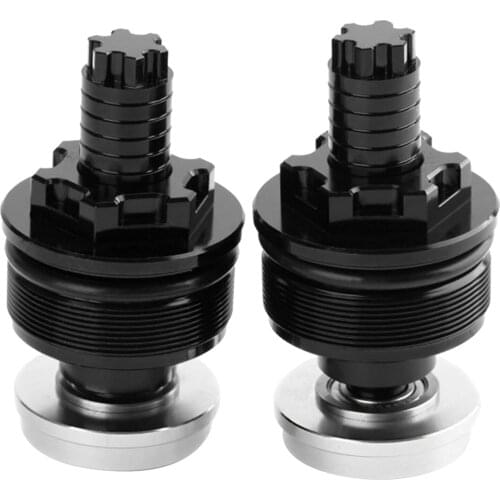 1 Pair Aluminum Alloy Front Shock Absorber Set Compatible for YAMAHA YZF R3