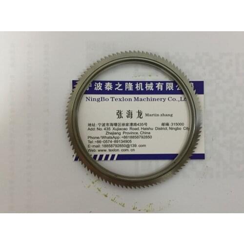 Lonati L462 Socks Machine Use Ring Cutter D4080455 --3 3/4X156NX 100 Teeth