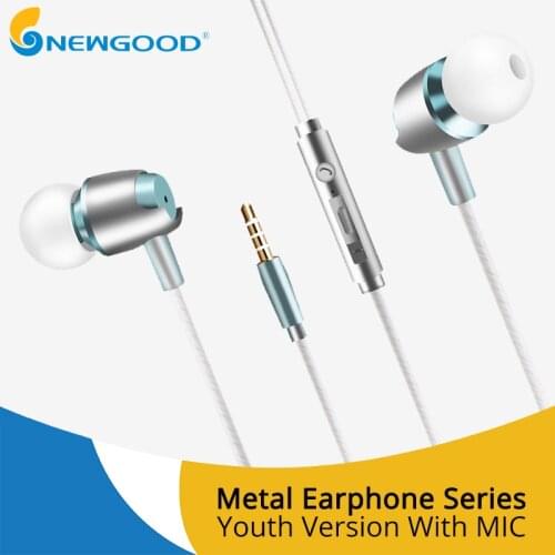 Earphones In-ear 3.5 mm earphone with microphone sports Wired Earphone For Phone Stereo Mic For iPhone 7 plus 6 6s