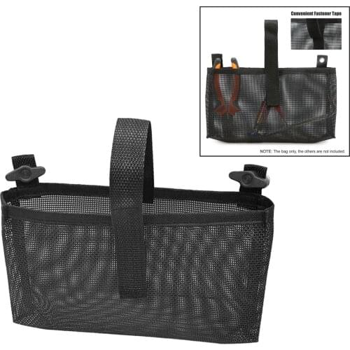 23x13cm Kayak Mesh Elastic Bag Fishing Boat Tools Holder Side Storage Camping Beer Water Bottle Tacks Organizer Eq