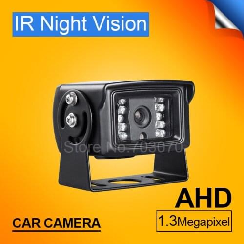 Waterproof AHD Camera Free Shipping 4 Pin Rear View Backup Reverse Car Dvr HD Camera For Bus Taxi Night Vision IR