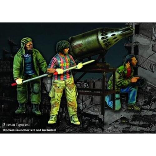 1/35 Assembly Resin kit Rocket launcher team(no launcher)