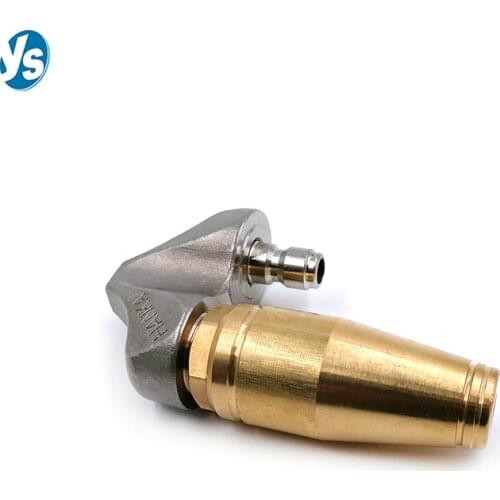 1/4″High Pressure Sewer Drain Cleaning Nozzle, Sewer Jetter Head,Self Propelled Sewage Cleaning Nozzle, Root Ranger Water Jetter