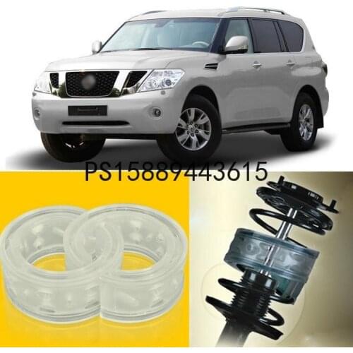 2pcs Power Front /Rear Shock Suspension Cushion Buffer Spring Bumper For Nissan Patrol