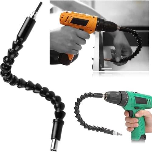 Flexible Shaft Electric Drill Extension Screwdriver Bit Holder Snake Hose Cardan Shaft For Electronic Drill 200/295/400mm H5 T25
