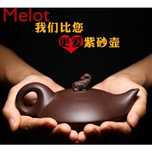 Yixing Original Yixing Clay Teapot Famous Handmade Household Large Capacity Teapot Kung Fu Tea Set Jixiang Pot
