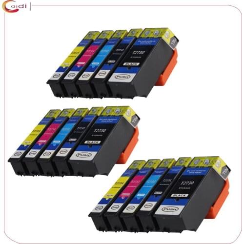 15Pack Compatible T273XL Ink Cartridges for Epson XP-600 700 800 XP-510 610 710 printer T2730/t2731/2/3/4