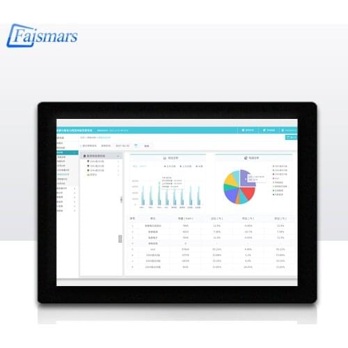 M101-RF/ Faismars 10.1 Inch 1024*600 Resolution Widescreen Monitors 10.1 Inch Snap-in Rack Mount Monitor