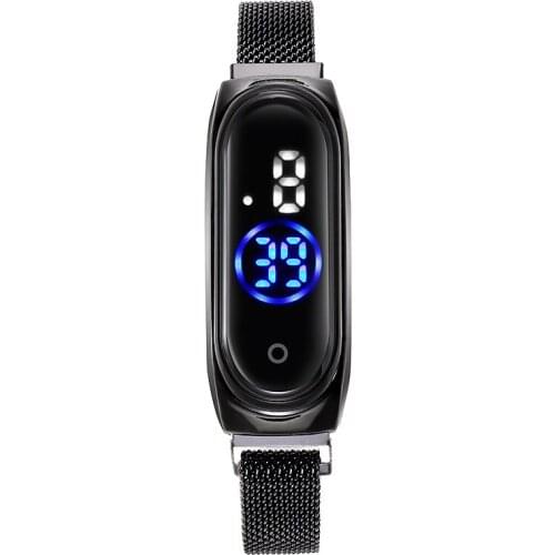 Fashion Digital Sports Watch for Women Men Casual Transparent Watches Lovers Gift Clock Children Gold Wristwatch Reloj Mujer