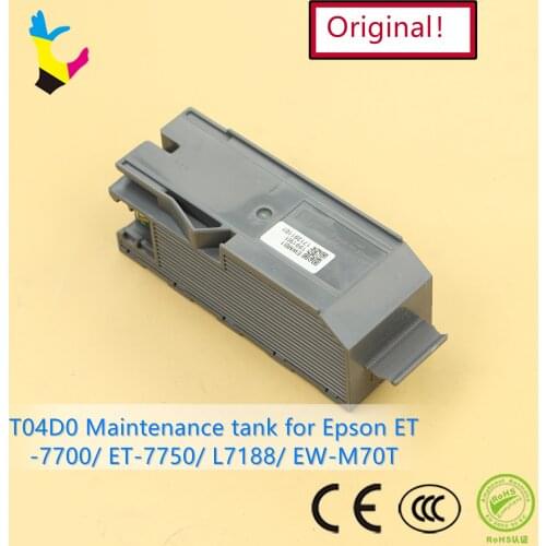 Original and new! T04D0 / WMB1 waste ink tank for Epson EcoTank ET-7700/ ET-7750 L7188 Expression Premium maintenance tank
