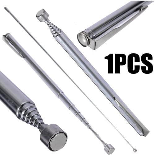 1pc Portable Telescopic Magnetic Pick Up Rod Tool Stick 25.6inch Extending Magnet DIY HOme Pickup Tools for Hand Tool Sets