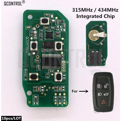 QCONTROL Car Remote Key Circuit Board for Land Rover Discovery 4 / Freelander for Range Rover Sport / Evoque Control Alarm