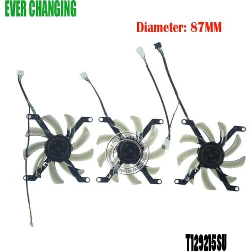 T129215SU DC12V 0.50AMP graphics card fan for Manli RTX2080 RTX 2080 Gallardo RTX 2070 SUPER