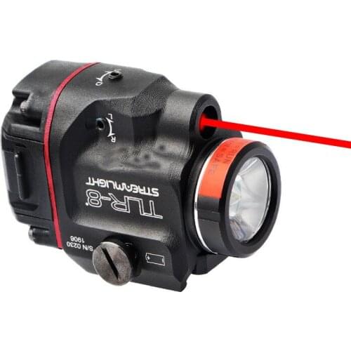 TLR - 8 strong light flashlight critical red laser flash torch 20 mm bayonet airsoft accessories