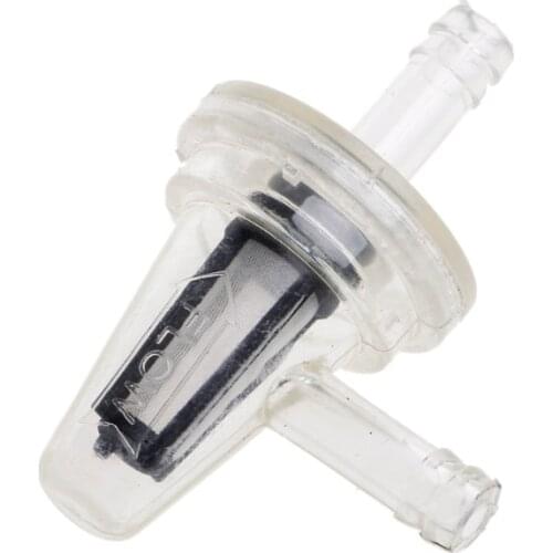 Universal Motorcycle Right Angle Inline Fuel Filter 1/4" 6mm Hose Lines 4cm Oil Storage Height Right Angle