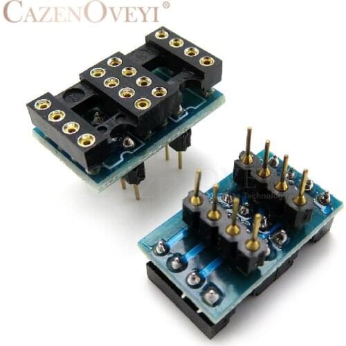 1pcs/lot Gilded seat single op amp IC DIP switch seat dual op amp suitable for OPA627 AD797 OPA604 In Stock