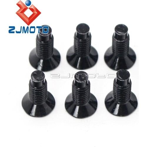 For Jeep Wrangler CJ YJ TJ Car Accessories 6 pcs Steel Torx Screws Bolts Windshield Frame Door Hinges Tailgate Roll Bar Mounts