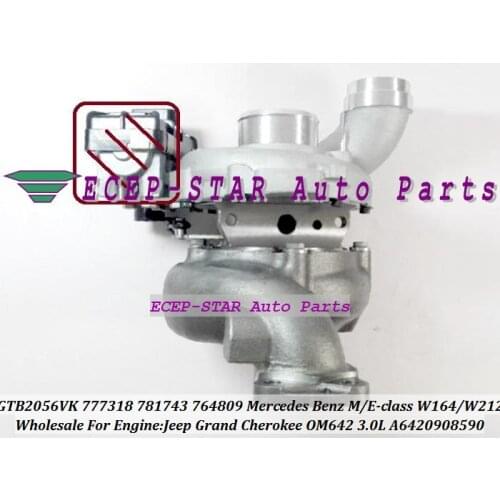 GTB2056VK 764809 764809-0004 764809-0002 764809-0001 A6420908580 68004663AA Turbo For Jeep Grand Cherokee OM642 850 3.0L Euro 5