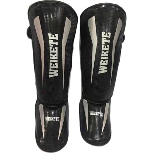 Good Quality MMA Boxing Shin Guards Ankle Support Men Women KickBoxing Karate Knee Pad Protectors Martial Arts Muay Thai Legging