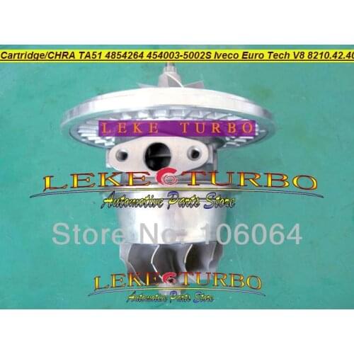 Turbo Cartridge CHRA Core TA5126 4854264 454003-0002 454003-5002S 454003 Turbocharger For IVECO Euro Tech V8 8210.42.400 17.2L