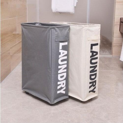 Household Rolling Laundry Hamper with Wheels Collapsible Laundry Basket Mesh Liner Waterproof Durable Laundry Bag organizer