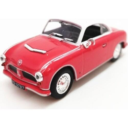 Diecast 1/43 Scale Russia Soviet Union AWZ P70 COUPE Classic Car Alloy Car Model Collectible Decoration Gift Toy Car