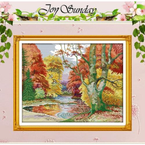A Modern Water From The Wind Counted Cross Stitch 11CT 14CT Cross Stitch Set Wholesale Cross-stitch Kit Embroidery Needlework