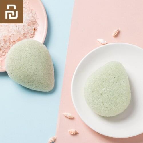 Xiaomi Youpin Jordan & Judy Konjac Cleansing Sponge Deep Cleansing Washing Sponge Plant Fiber Massage Skin Deashing Sponge
