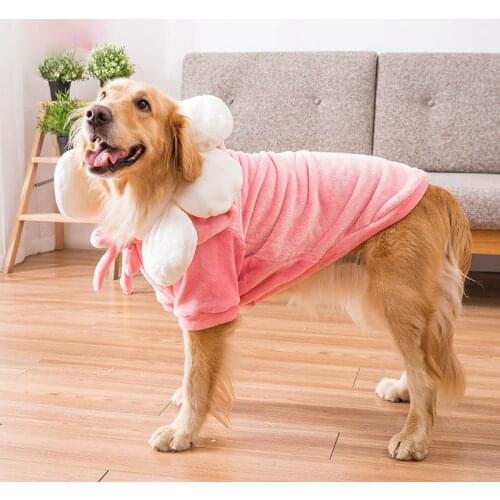 Dog Clothes Winter Big Dog Flannel Transformation Golden Retriever Labrador Samoyed Spring Autumn Winter Pet Dog Clothes