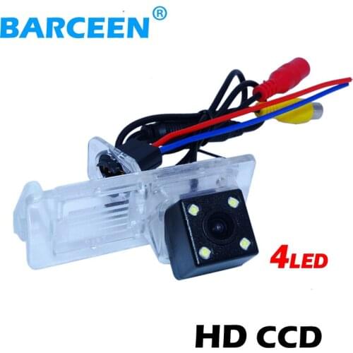 On promotion car backup camera 4 led lights night vision use for Renault Fluence/Dacia Duster/Megane 3/ for Nissan Terrano