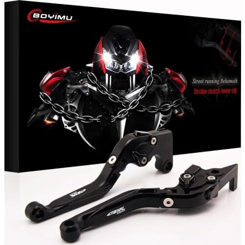 CNC Motorcycle Brake Clutch Levers For Honda CBR650F CB650F CBR650R CBR650A 2014 2015 2016 2017 2018 2019 With LOGO