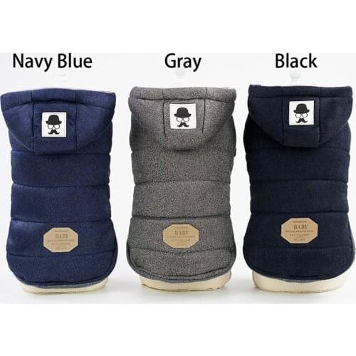 Warm Dog Clothes Winter Puppy Pet Clothing For Dogs Hoodies Thick Dog Coat Jacket Pet Clothes For Dogs Pets Clothing ropa perro