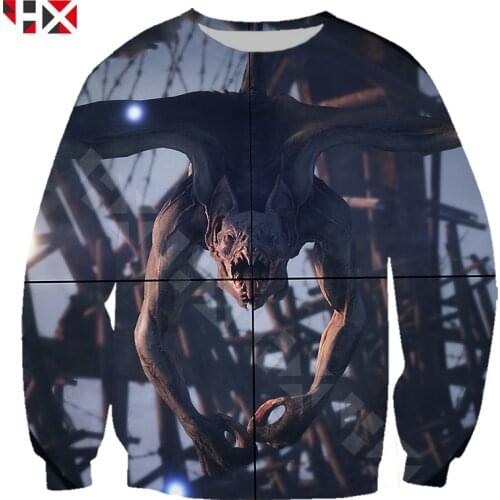 HX 2021 New Fashion Video Game Metro Exodus 3D Print Autumn Wild Men Women Hoodies Sweatshirt Harajuku Hooded Tops HX487