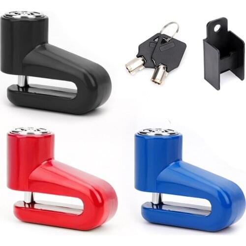 Bike Scooter Disc Brakes With Steel Wire MTB Bike E-Bike Safety Anti-Theft Bicycle Lock Motorcycle Cycling Accessories