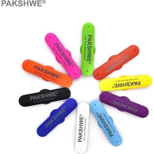 1000x Custom Logo Phone Holder One Touch U Silicone Suction Cup Stand for iPhone All Smartphones Universal