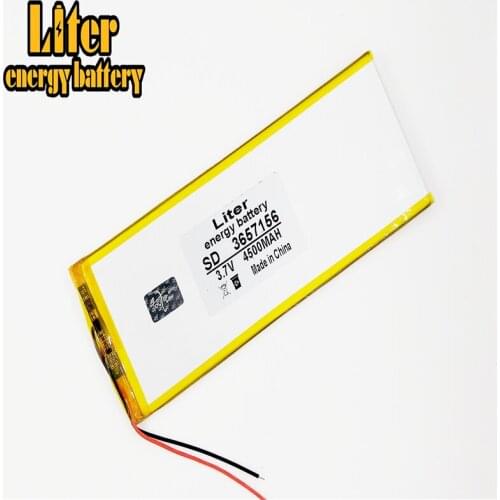 3.7V 4500mAh [3657156] Polymer lithium ion / Li-ion battery for tablet pc,POWER BANK,,cell phone