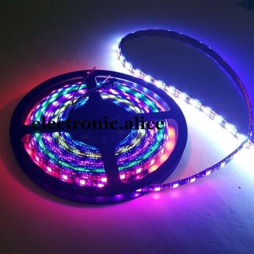 DC5V LED Strip 5050 5M 150Pixel WS2812B Led strip light RGB Individually Addressable waterproof
