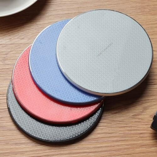 10W Qi Fast Wireless Charger Charging Pad for iPhone Samsung Huawei Accessories Wireless Fast Charging Dock Charger Case Power