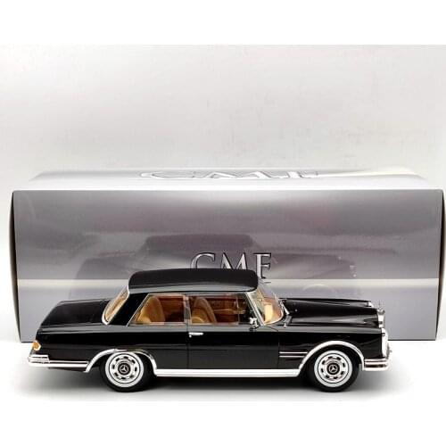 CMF 1:18 For M~cedes B~nz 600 W100 Nallinger Coupe 1965 CMF18160 Resin Models Limited Edition Collection Auto Car Gift Black