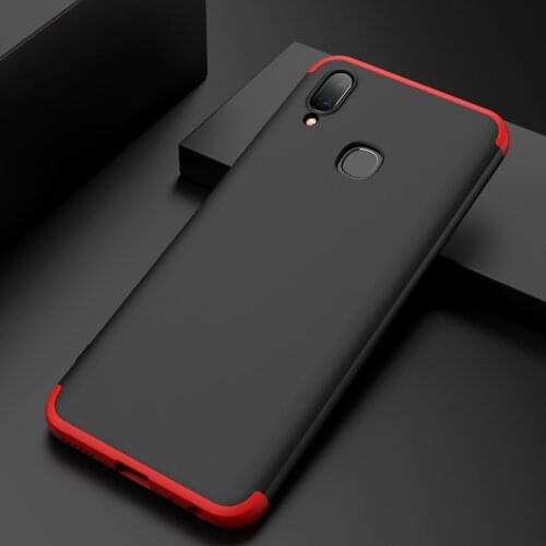 For Vivo Y91 Case 3 IN 1 360 Full Protection Shockprrof Matte Cover For Vivo Y91 Y95 6.22" 1816 1817 1820 1811 PD1818BF_EX
