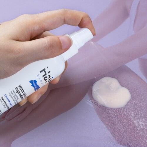 Lavender Hair Removal Spray Mustache Bikini Intimate Facial Leg Body Underarm Painless Facial Removal Cream Spray Direct Sales