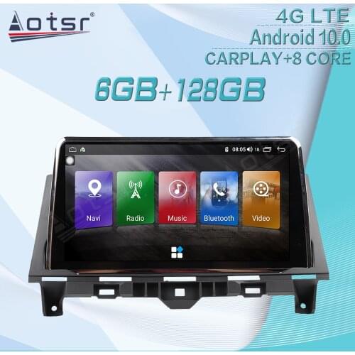 128G For Honda Accord 8th 2008-2013 Android Radio Tape Recorder Car Multimedia Player Stereo Head Unit GPS Navi 1 din Auto Audio