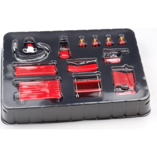 1:18 scale Alloy Toy Vehicles Scene of vehicle maintenance tools Model Of Childrens Toy Car Original Authentic Kids Toys