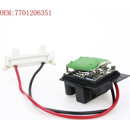 NEW Car AC Electric Fan Heater Blower Motor Resistor for Renault Laguna Symbol CLIO II 7701206351
