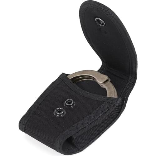 Outdoor Hunting Bag Key Tool Phone Holder Cuff Simulation Handcuffs Key Chain Bag Chain Handcuff Bag