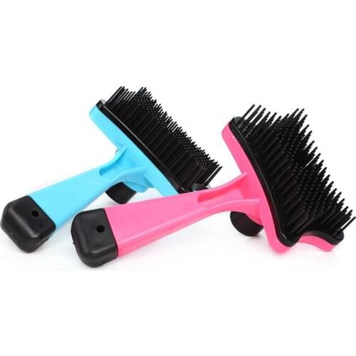 Pet Dog Removal Hair Comb Grooming Tools Hair Stainless Detachable Dog Cat Cleaning Combs Pet Supplies for Small to Large Dogs