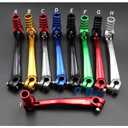 Motorcycle CNC Aluminum Folding Gear Shift Lever Fit Kayo Apollo Bosuer 110/125/140/150/160/250cc Dirt Bike Pit Bikes Gear Lever